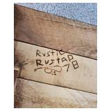 Set of 2 Handmade Side Tables and a Coffee Table all solid with a rustic vibe