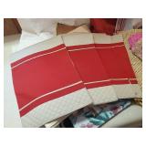 Various Kitchen towels some hand embroidered Placemats and more