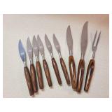 Gorgeous Kitchen utensils with Wooden Handles Mode Danish Stainless Shefield England