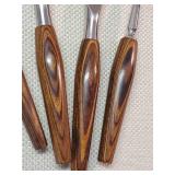 Gorgeous Kitchen utensils with Wooden Handles Mode Danish Stainless Shefield England