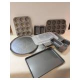 Various Kitchen Baking and cooking Items Mirro, Bakers Secret and more