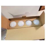 Box of Various Lightbulbs in Different shapes and sizes