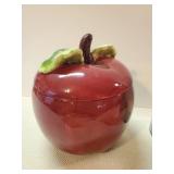 Various Kitchen items Pelican shaped wood Cutting Board, Coca cola drink pitcher, Cookie jar and more