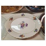 Various Kitchen Platters Old Ivory made in America, Federal and more