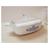 3 Corning Ware Dishes with Lids and removable Handles