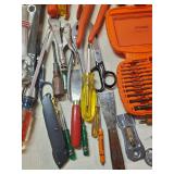 Tools and more Tools Drill Bit Sets, Socket Set, Wrenches, Screw drivers and more