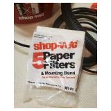 Wet Dry Shop Vac and Shop Vac paper filters