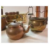 Various Decorative Items candle holder, Tins and more