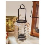 Various Decorative Items candle holder, Tins and more