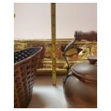 Various Decorative Items candle holder, Tins and more