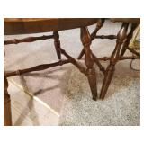 2 Sturdy wooden kitchen chairs