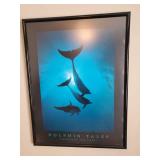 Talbot Dolphin Tales and Danse Des Dauphins framed Posters