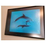 Talbot Dolphin Tales and Danse Des Dauphins framed Posters