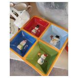Misc. Christmas items, Coffee cups, decorative plates, teddy bears, Christmas bulbs and more