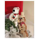 Misc. Christmas items, Coffee cups, decorative plates, teddy bears, Christmas bulbs and more