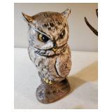 Various Wildlife Décor some wood carved