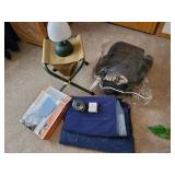 Various Camping Items Sleeping Bag, Airbed new, and more