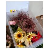 Various Faux Plants and Flowers for decorating