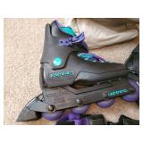 Lightning Rollerblade with Protective Pads, size 5