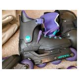 Lightning Rollerblade with Protective Pads, size 5