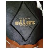 made in England Millers New York B Altman & Co. Hat