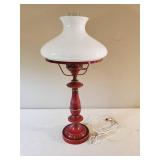 Gorgeous Lamp with glass globe