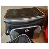 Various Lunch bags, cooler and water cooler