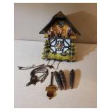 Vintage Schmeckenbecher W German Black Forest Coocoo Clock