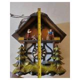 Vintage Schmeckenbecher W German Black Forest Coocoo Clock