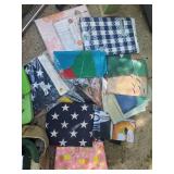 Super large Lot of Garden and yard tools plus many flags never used
