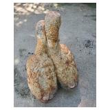 Fantastic Heavy Cast Iron Goose Statue