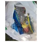 Lot of Bird feeders and bird seed