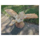 Fantastic Heavy Cast Iron Duck Statue