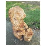 Fantastic Heavy Cast Iron Rabbit Statue