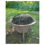 Large Heavy duty outdoor Wood Burning Bowl