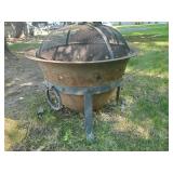 Large Heavy duty outdoor Wood Burning Bowl