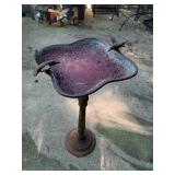 Gorgeous Cast Iron Hummingbird Bird bath