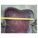 Gorgeous Cast Iron Hummingbird Bird bath