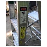 Werner Aluminum 3 rung step ladder