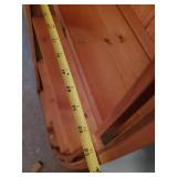 Super cute 72" Tall Canoe Shelf Floor Standing