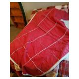 Complete double bed set with Woolrich quilt and pillow cases