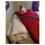 Complete double bed set with Woolrich quilt and pillow cases