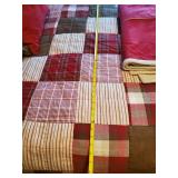 Complete double bed set with Woolrich quilt and pillow cases
