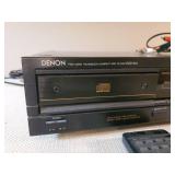 High end Denon Compact Disc Player DCD-910 with paperwork and remote