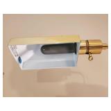 3 different Style Lamps 1 Adjustable Brass Floor lamp, 1 brass side table lamp, and 5