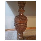 Antique Renaissance Revival Carved Oak Table