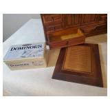 Lot of Misc. Items Games Jewelry Box and more