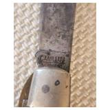 Lot of Smalls including 4 pocket knives, Lufkin extension ruler, and more