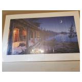 Signed and numbered Daryl Bush Print "Simple Pleasures"