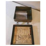 Metal WWII Military 1st aid Box